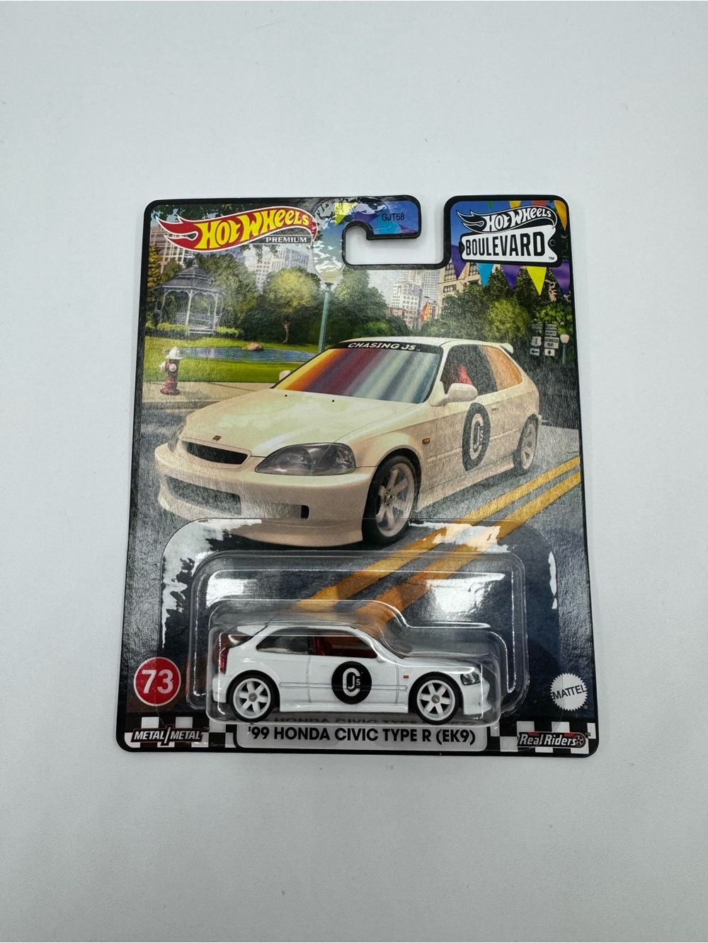 HOT WHEELS PREMIUM BOULEVARD '99 HONDA CIVIC TYPE R (EK9) NO. 73